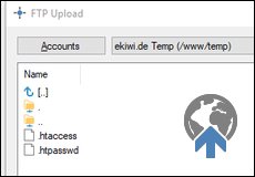 DA-HtAccess FTP-загрузка